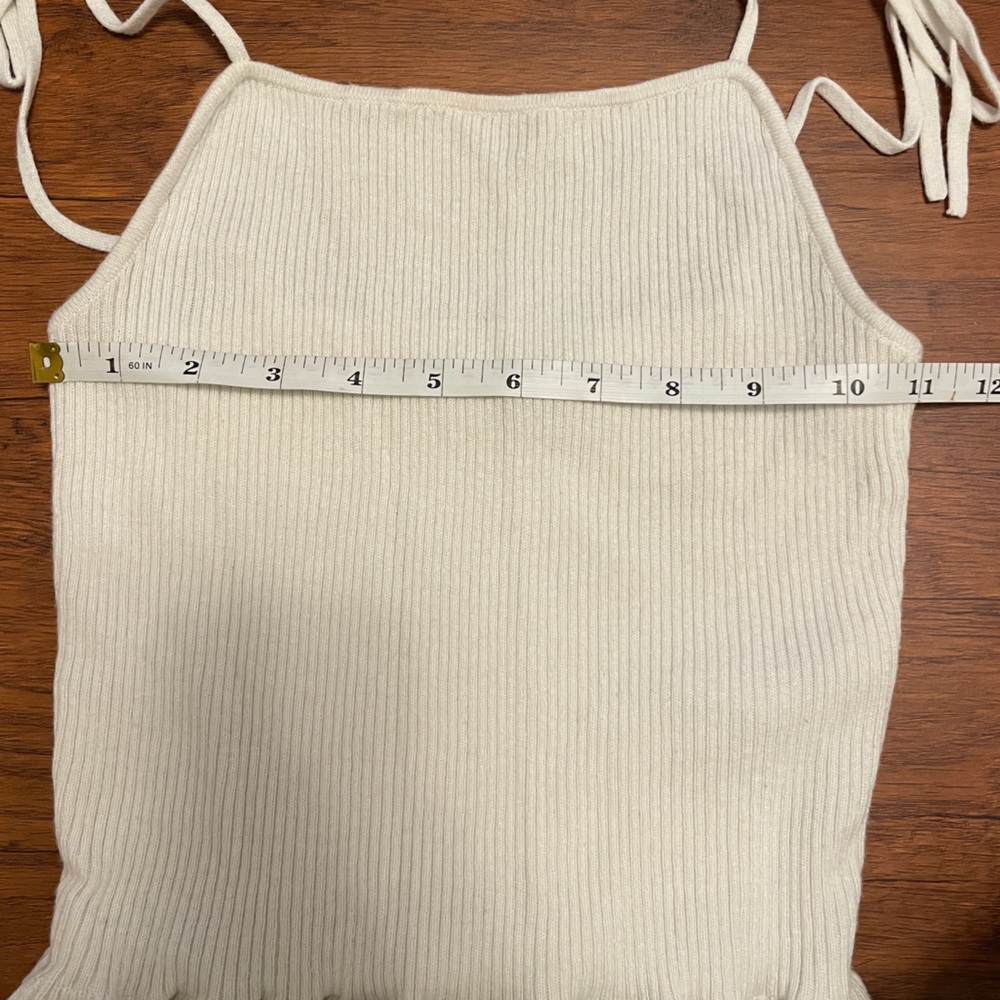 Abercrombie and Fitch Tie-Strap Crop Tank - Picture 4 of 6